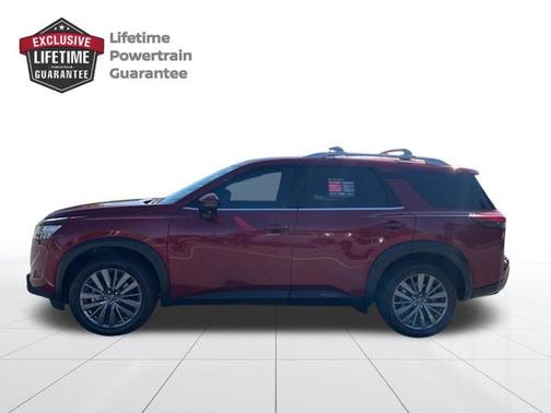 Scarlet Ember 2023 Nissan Pathfinder SL