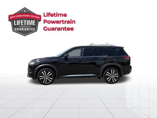 Black 2025 Nissan Pathfinder Platinum