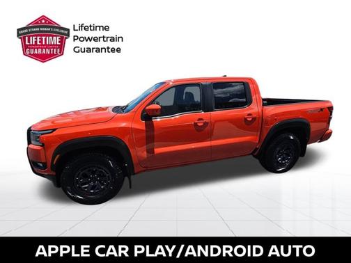 Orange 2025 Nissan Frontier PRO-X