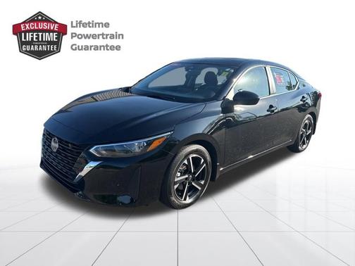 Black 2025 Nissan Sentra SV