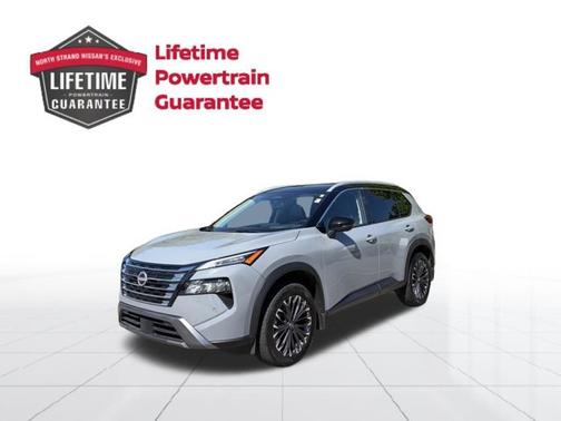 Boulder Gray Pearl / Super Black 2025 Nissan Rogue SL