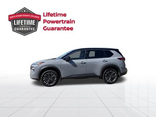 Boulder Gray Pearl / Super Black 2025 Nissan Rogue SL