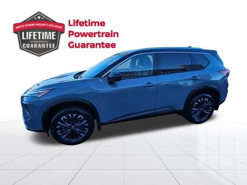 Boulder Gray Pearl / Super Black 2025 Nissan Rogue SL
