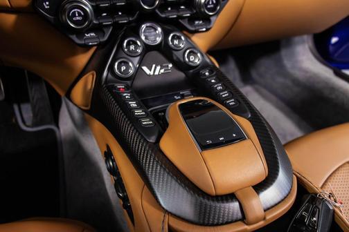 Ion Blue 2023 Aston Martin Vantage V12 Roadster