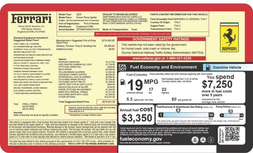 2025 Ferrari Roma Spider 