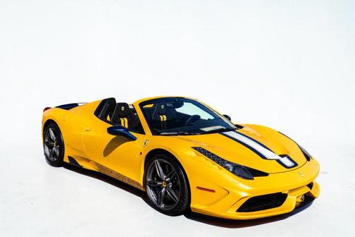 Giallo Triplo Strato 2015 Ferrari 458 Spider Base