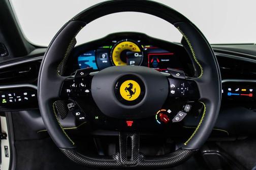 Bianco Avus 2025 Ferrari 296 GTB Base