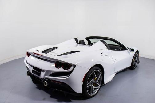 Bianco Cervino 2022 Ferrari F8 Spider