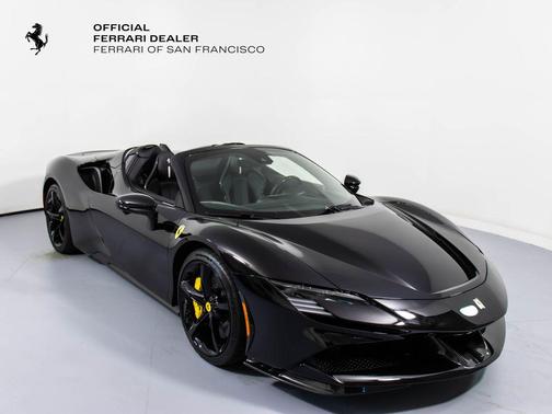Nero Noctis Black 2025 Ferrari SF90 Spider Base