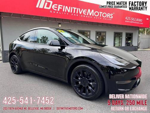 2022 Tesla Model Y Long Range Dual Motor All-Wheel Drive