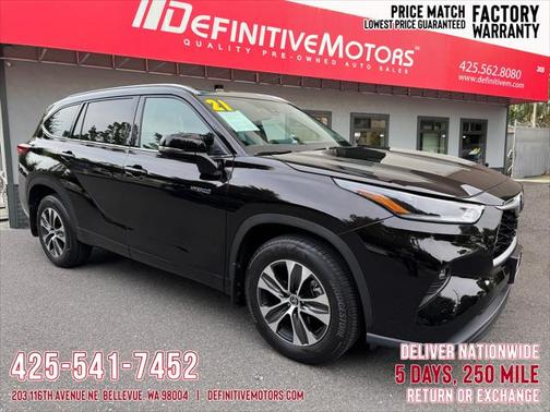 2021 Toyota Highlander Hybrid XLE