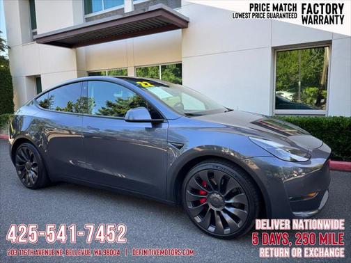 2022 Tesla Model Y Performance Dual Motor All-Wheel Drive