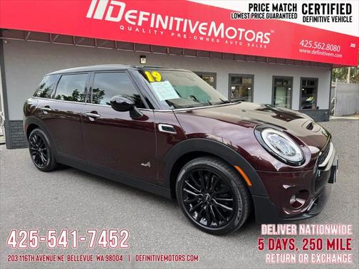 2019 MINI Clubman Cooper S ALL4