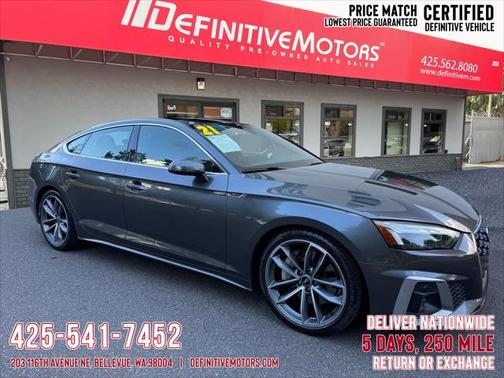 2021 Audi A5 Sportback 45 S Line Premium Plus
