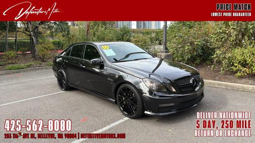 2010 Mercedes-Benz E-Class E 63 AMG Sedan 4D