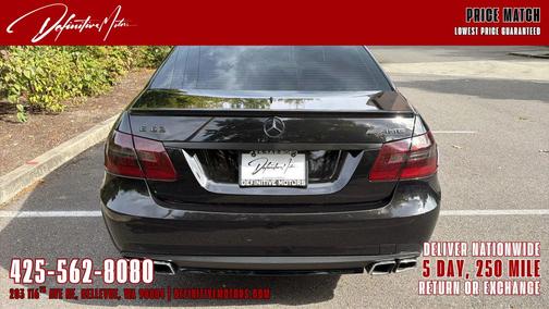 2010 Mercedes-Benz E-Class E 63 AMG Sedan 4D