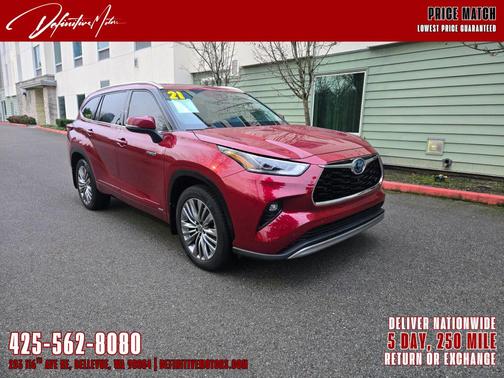 2021 Toyota Highlander Hybrid Platinum