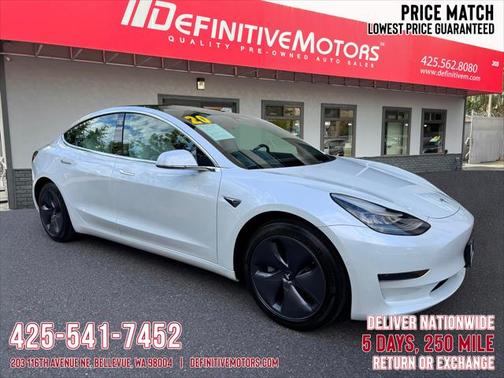 2020 Tesla Model 3 Standard Range Plus