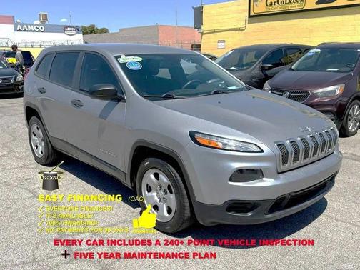 Billet Silver Metallic Clearcoat 2017 Jeep Cherokee Sport