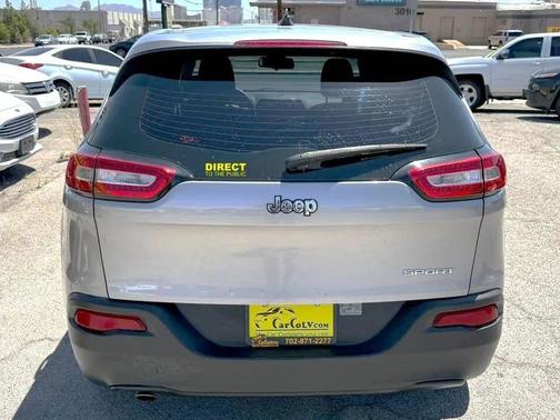 Billet Silver Metallic Clearcoat 2017 Jeep Cherokee Sport