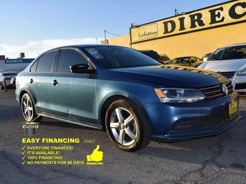 Silk Blue Metallic 2016 Volkswagen Jetta 1.4T S