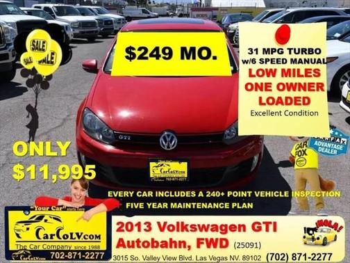2013 Volkswagen GTI 4-Door