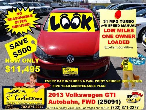 2013 Volkswagen GTI 4-Door