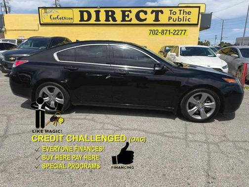 Crystal Black Pearl 2013 Acura TL Technology