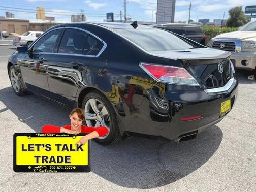 Crystal Black Pearl 2013 Acura TL Technology