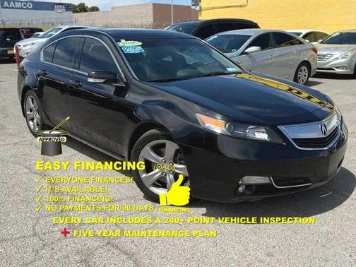 Crystal Black Pearl 2013 Acura TL Technology