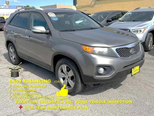 Titanium Silver 2012 Kia Sorento EX