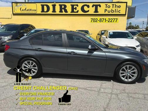 Grey 2017 BMW 320 i