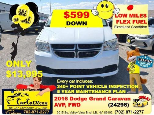 2016 Dodge Grand Caravan AVP/SE