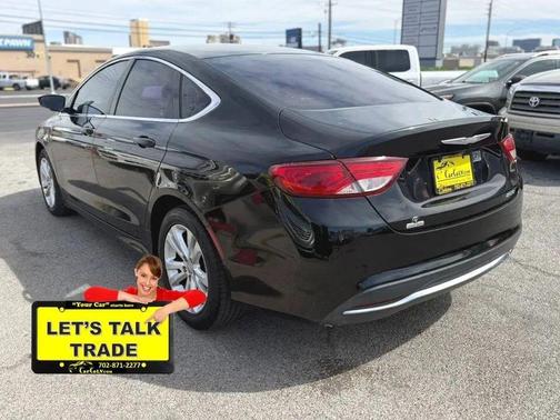 Black Clearcoat 2016 Chrysler 200 Limited