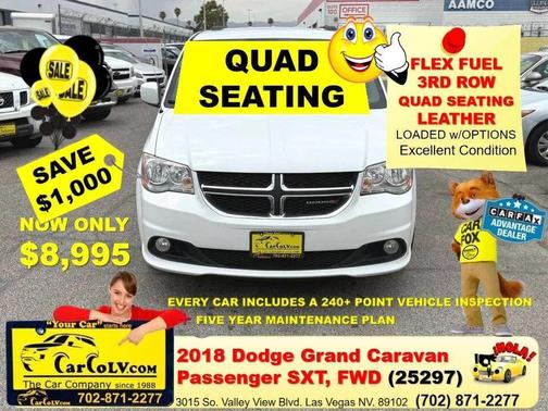 2018 Dodge Grand Caravan SXT