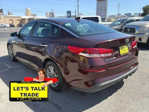 Red 2019 Kia Optima S