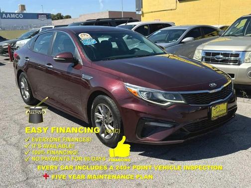 Red 2019 Kia Optima S