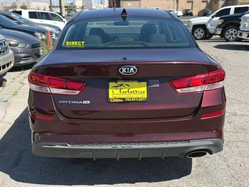 Red 2019 Kia Optima S
