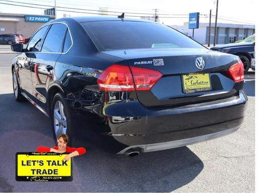 Black Uni 2015 Volkswagen Passat 1.8T Auto SE w/Sunroof & Nav