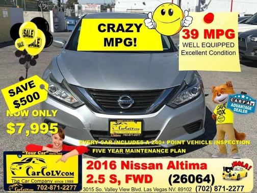 2016 Nissan Altima 2.5 S