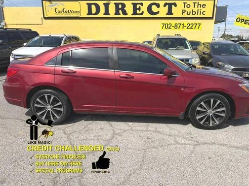 Deep Cherry Red Crystal Pearlcoat 2014 Chrysler 200 Touring