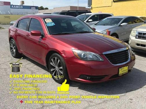 Deep Cherry Red Crystal Pearlcoat 2014 Chrysler 200 Touring