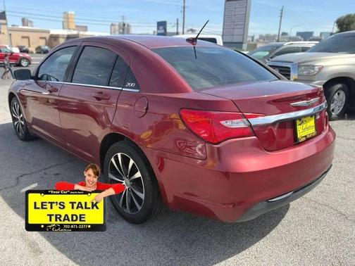 Deep Cherry Red Crystal Pearlcoat 2014 Chrysler 200 Touring