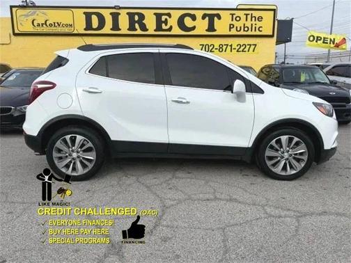 Summit White 2020 Buick Encore Preferred