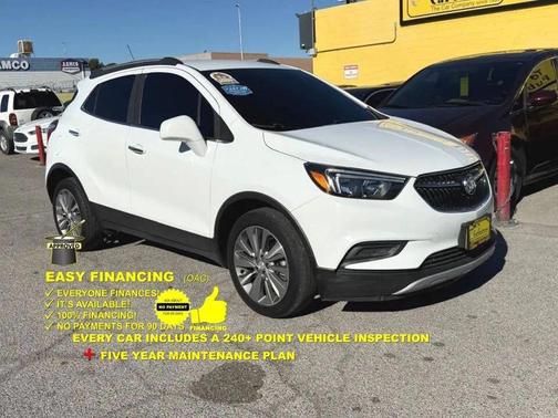 Summit White 2020 Buick Encore Preferred