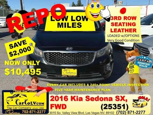2016 Kia Sedona SX