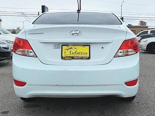 Century White 2014 Hyundai Accent SE