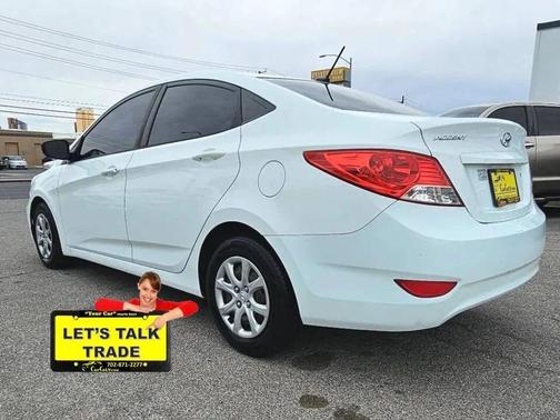Century White 2014 Hyundai Accent SE