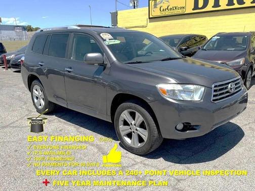 Grey 2008 Toyota Highlander Limited