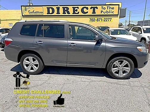 Grey 2008 Toyota Highlander Limited